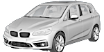 BMW F45 B1D18 Fault Code